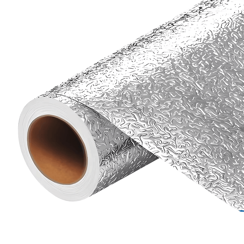 Præget eller belagt aluminiumsfolie