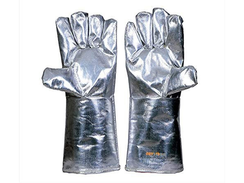 High temperature protective gloves